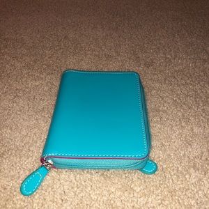 turquoise wallet